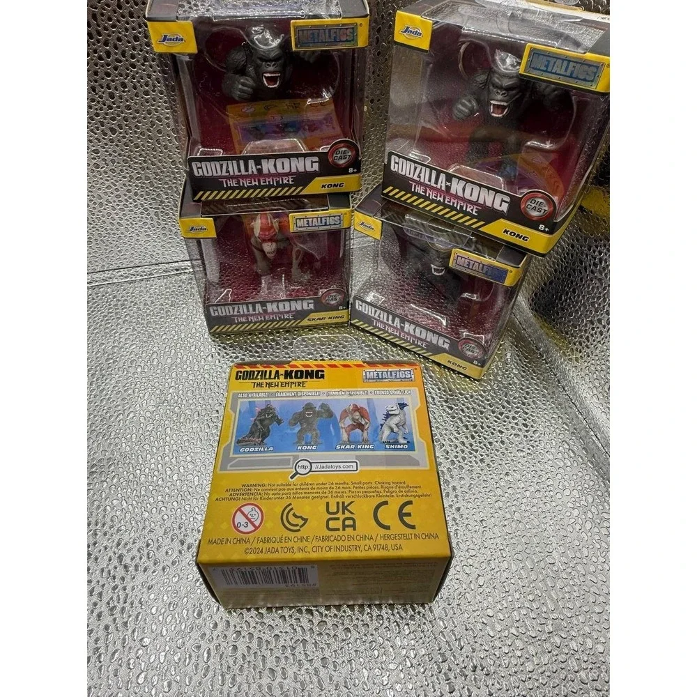 Jada Lot Of 5 Godzilla X Kong The New Empire - KONG  2.5